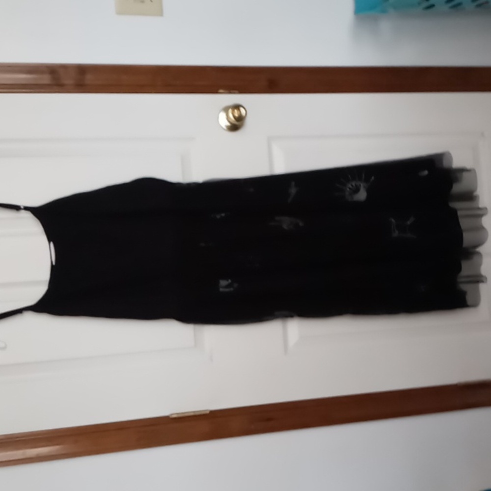 Tulle with symbols